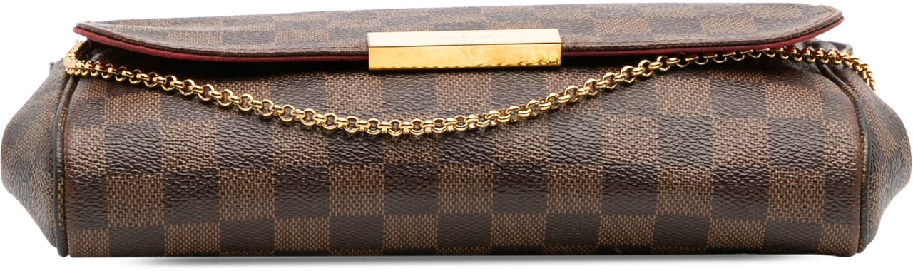 Louis Vuitton Damier Ebene Favorite MM Bruin