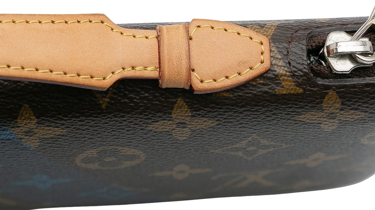 Louis Vuitton Monogram V Line Atoll Organizer Bruin