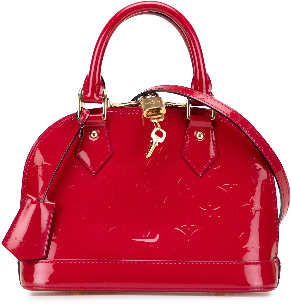 Louis Vuitton Monogram Vernis Alma BB Rood