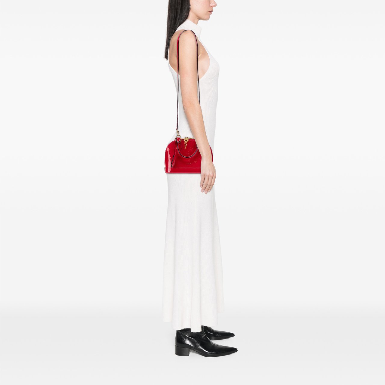 Louis Vuitton Monogram Vernis Alma BB Rood