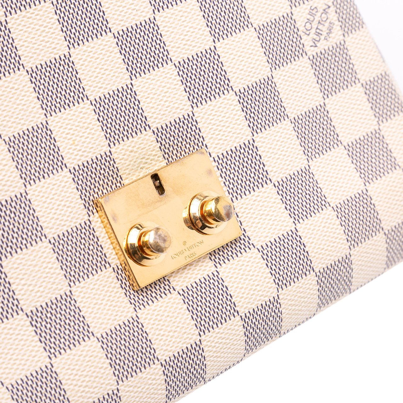 Louis Vuitton Damier Azur Croisette Wit