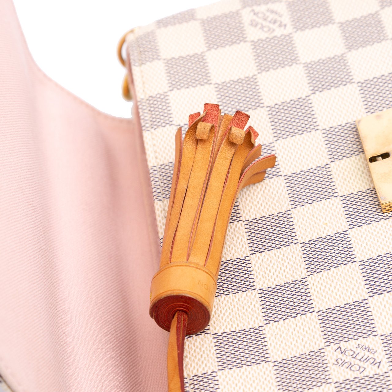 Louis Vuitton Damier Azur Croisette Wit