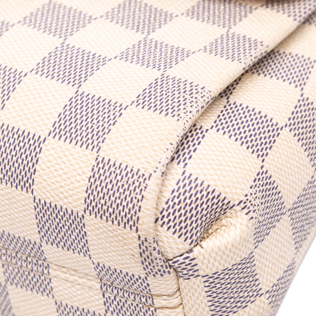 Louis Vuitton Damier Azur Croisette Wit