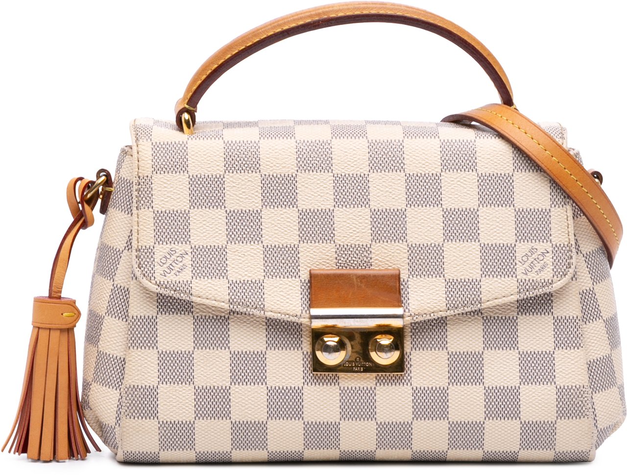 Louis Vuitton Damier Azur Croisette Wit