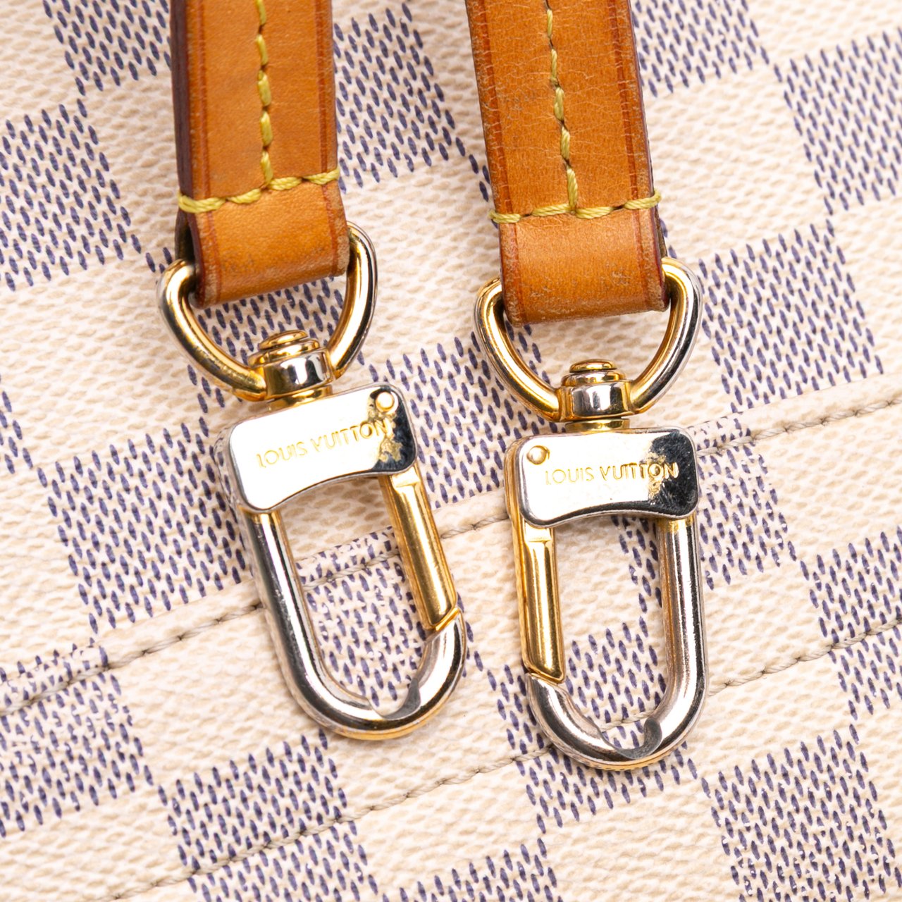 Louis Vuitton Damier Azur Croisette Wit