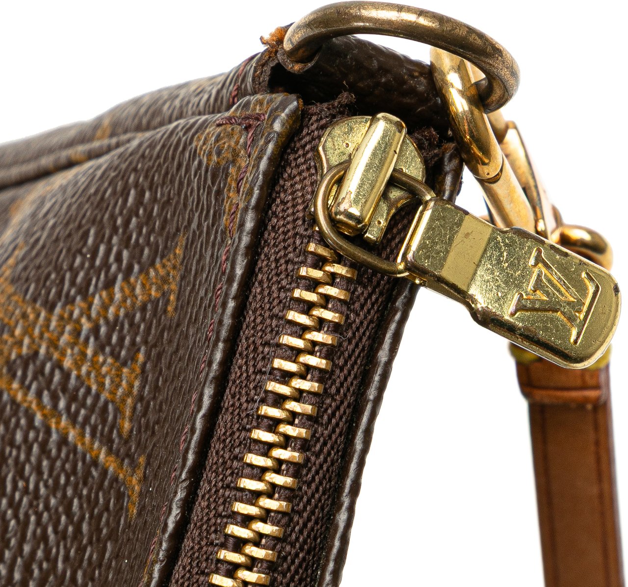Louis Vuitton Monogram Pochette Accessoires Bruin