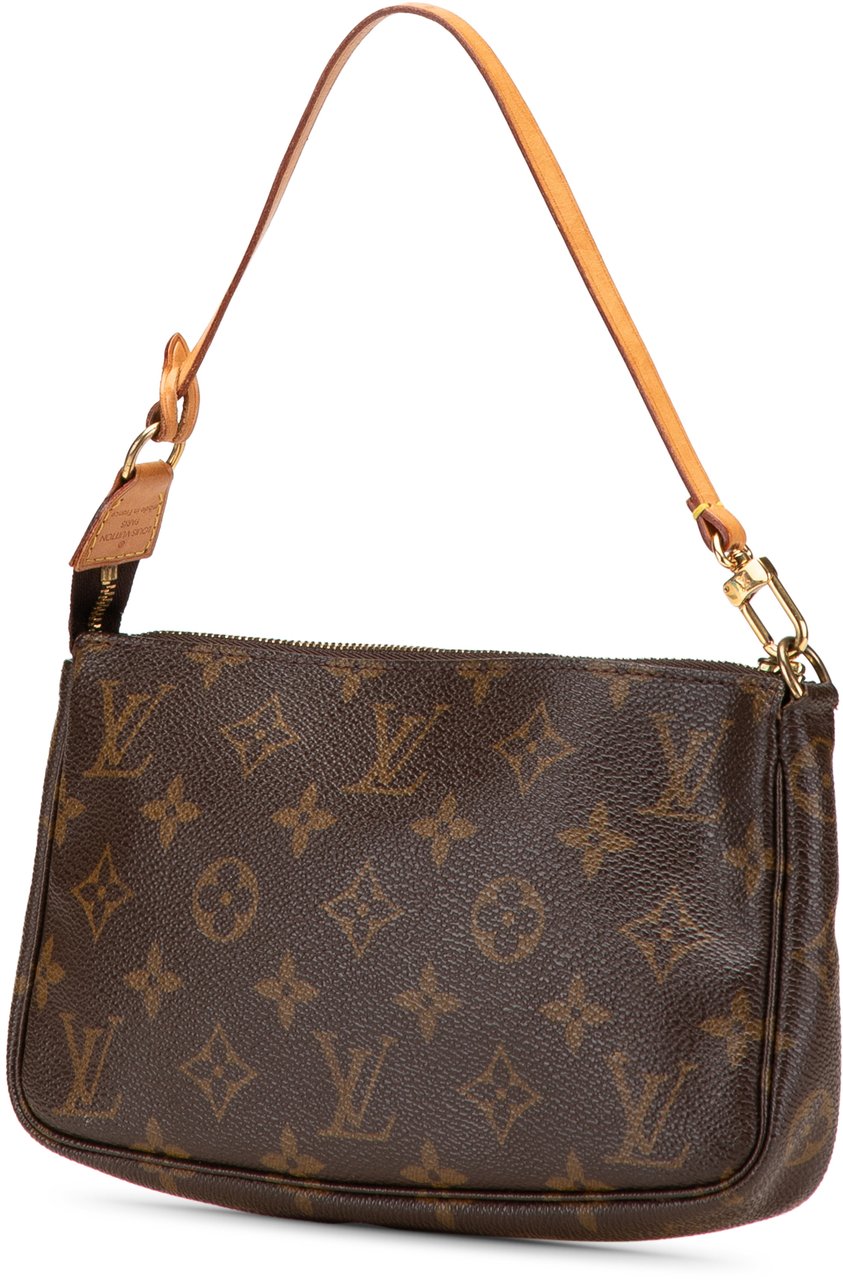Louis Vuitton Monogram Pochette Accessoires Bruin