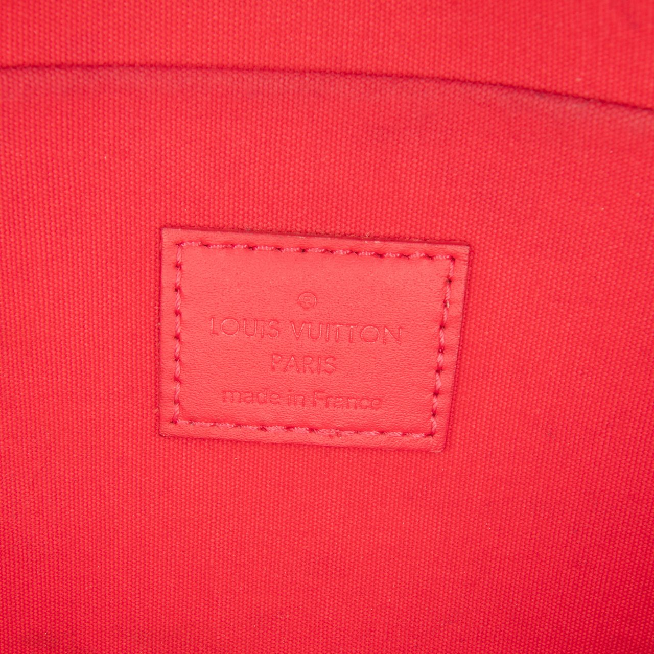 Louis Vuitton Monogram Vernis Pochette Felicie Rood