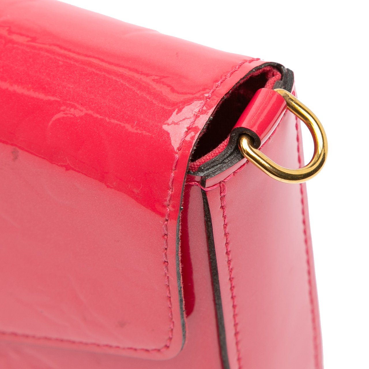 Louis Vuitton Monogram Vernis Pochette Felicie Rood