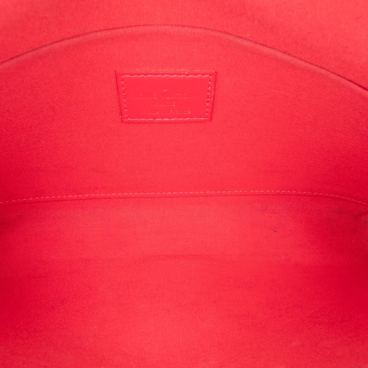 Louis Vuitton Monogram Vernis Pochette Felicie Rood