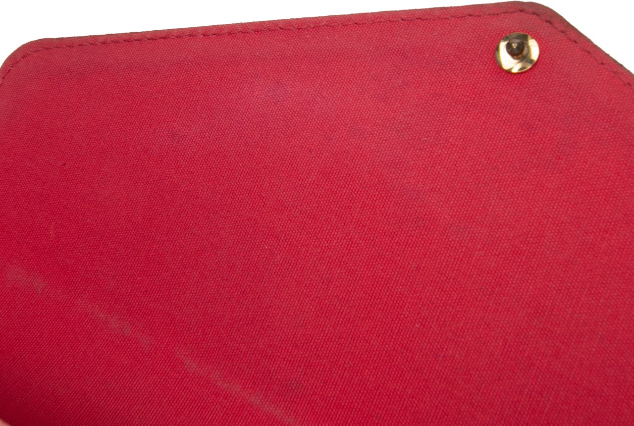 Louis Vuitton Monogram Vernis Pochette Felicie Rood