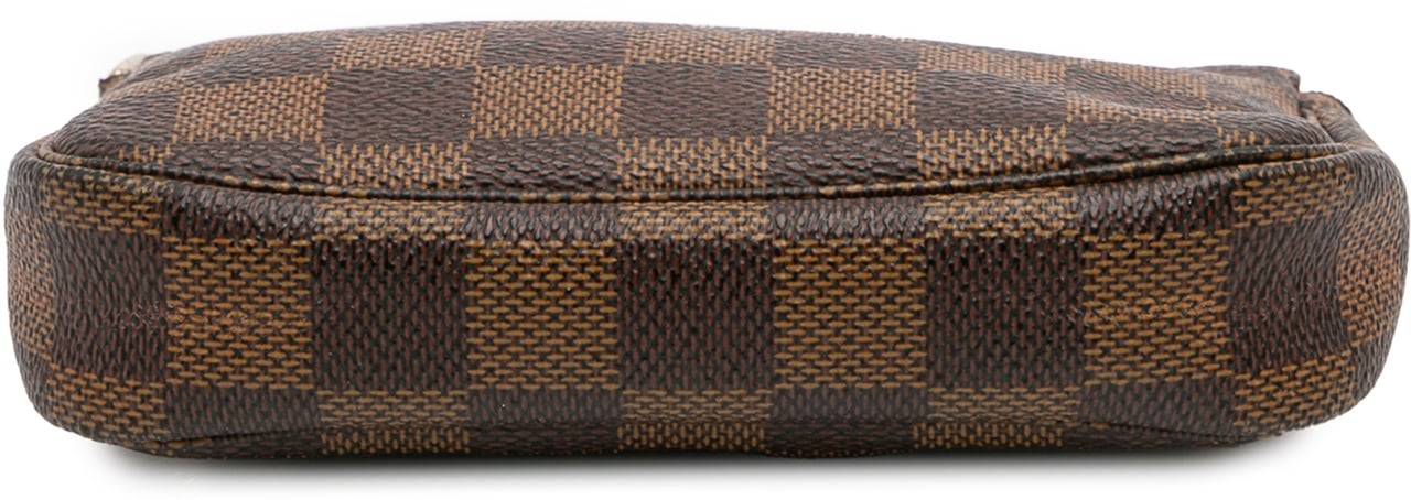 Louis Vuitton Damier Ebene Mini Pochette Accessoires Bruin