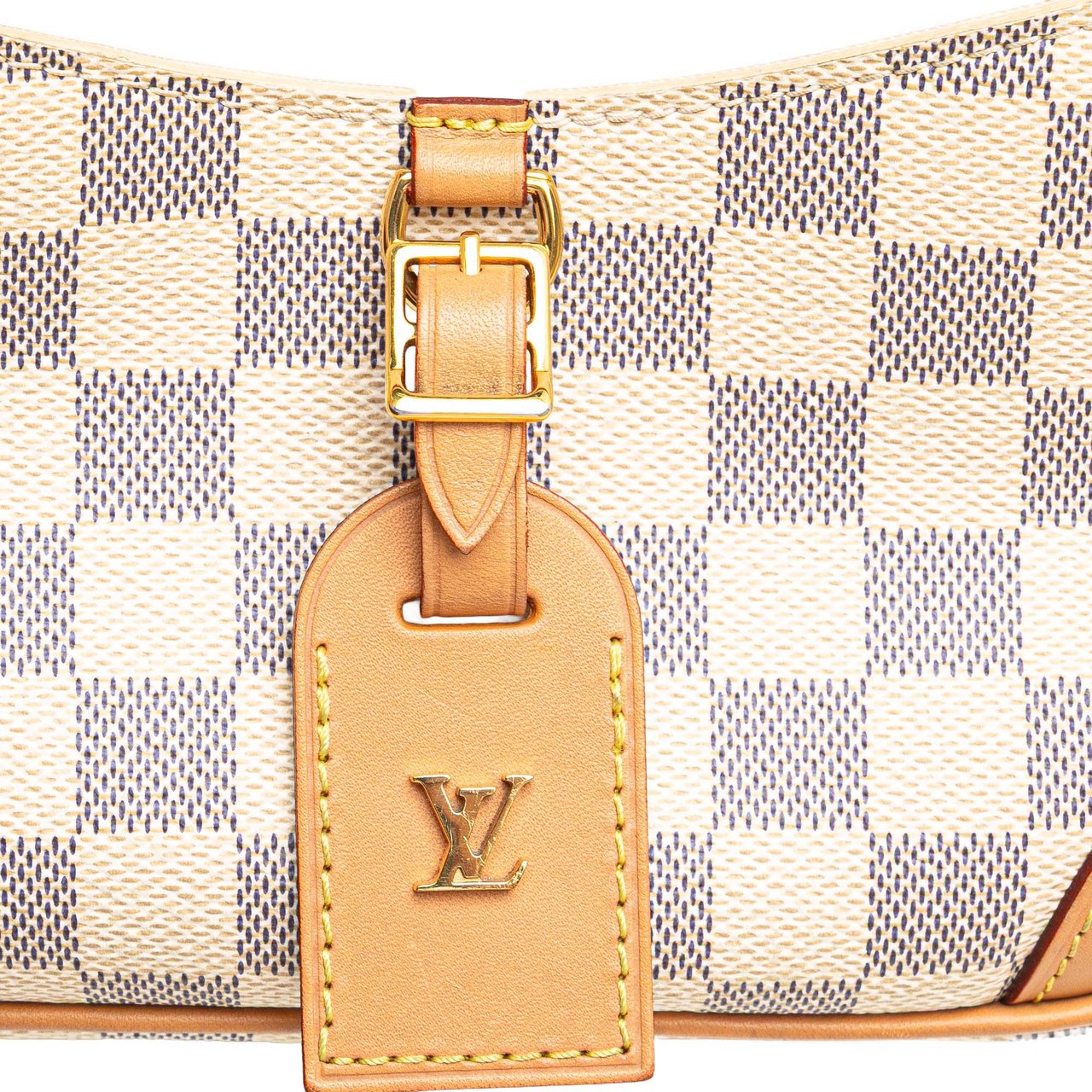 Louis Vuitton Damier Azur Mini Deauville Wit