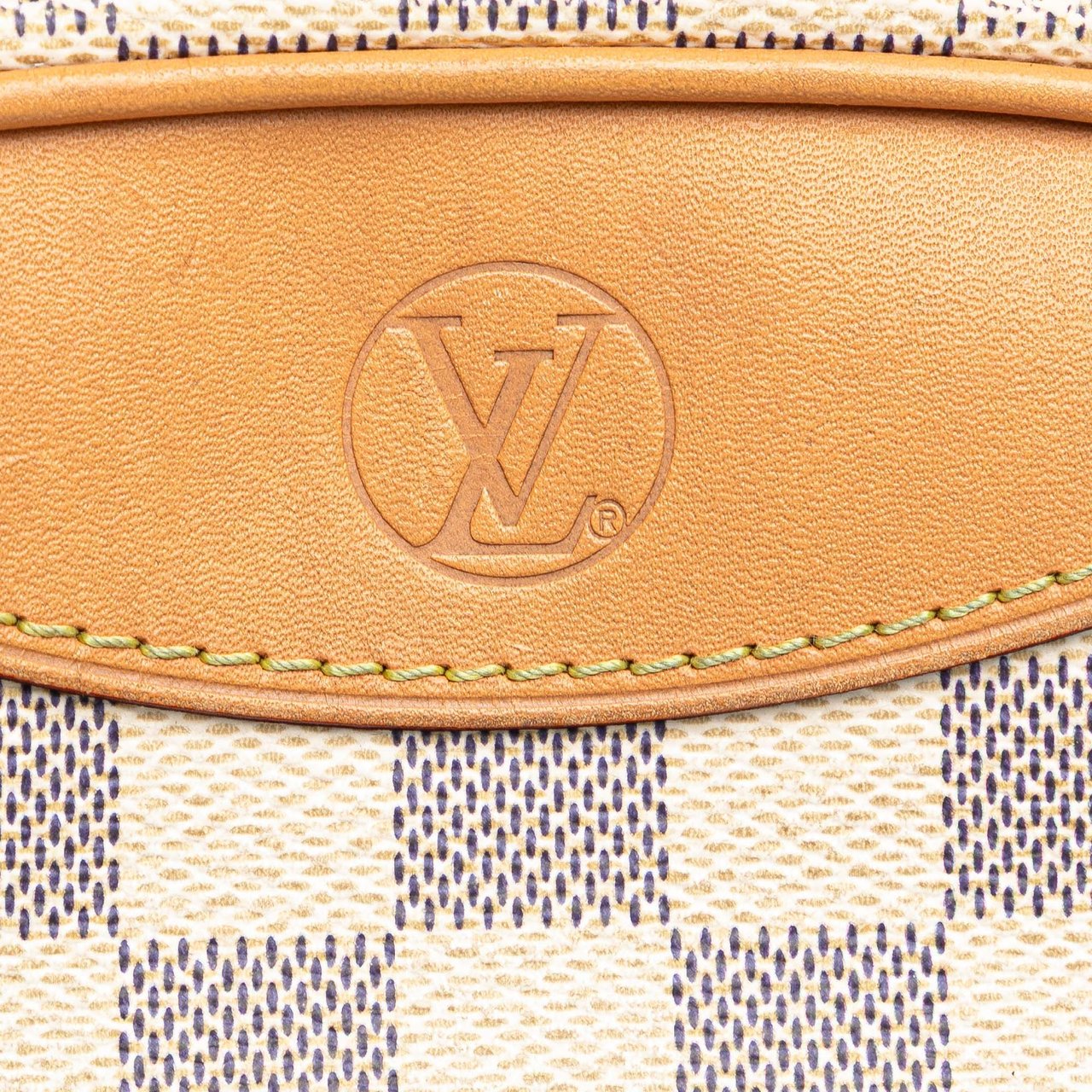 Louis Vuitton Damier Azur Mini Deauville Wit