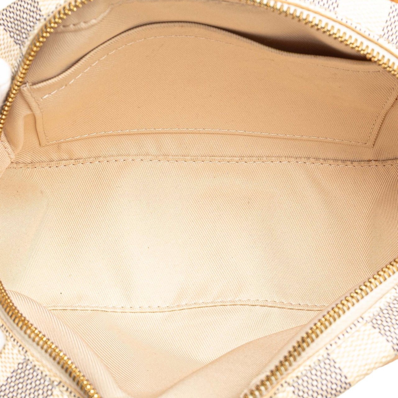 Louis Vuitton Damier Azur Mini Deauville Wit