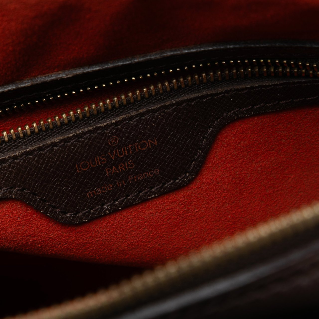 Louis Vuitton Damier Ebene Triana Bruin