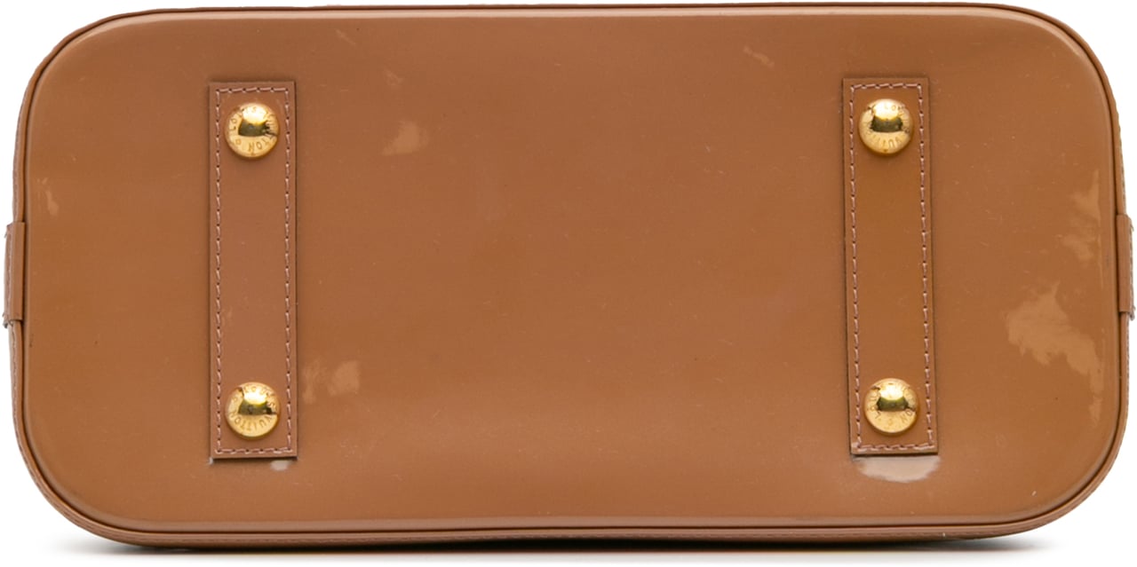 Louis Vuitton Monogram Vernis Alma PM Bruin