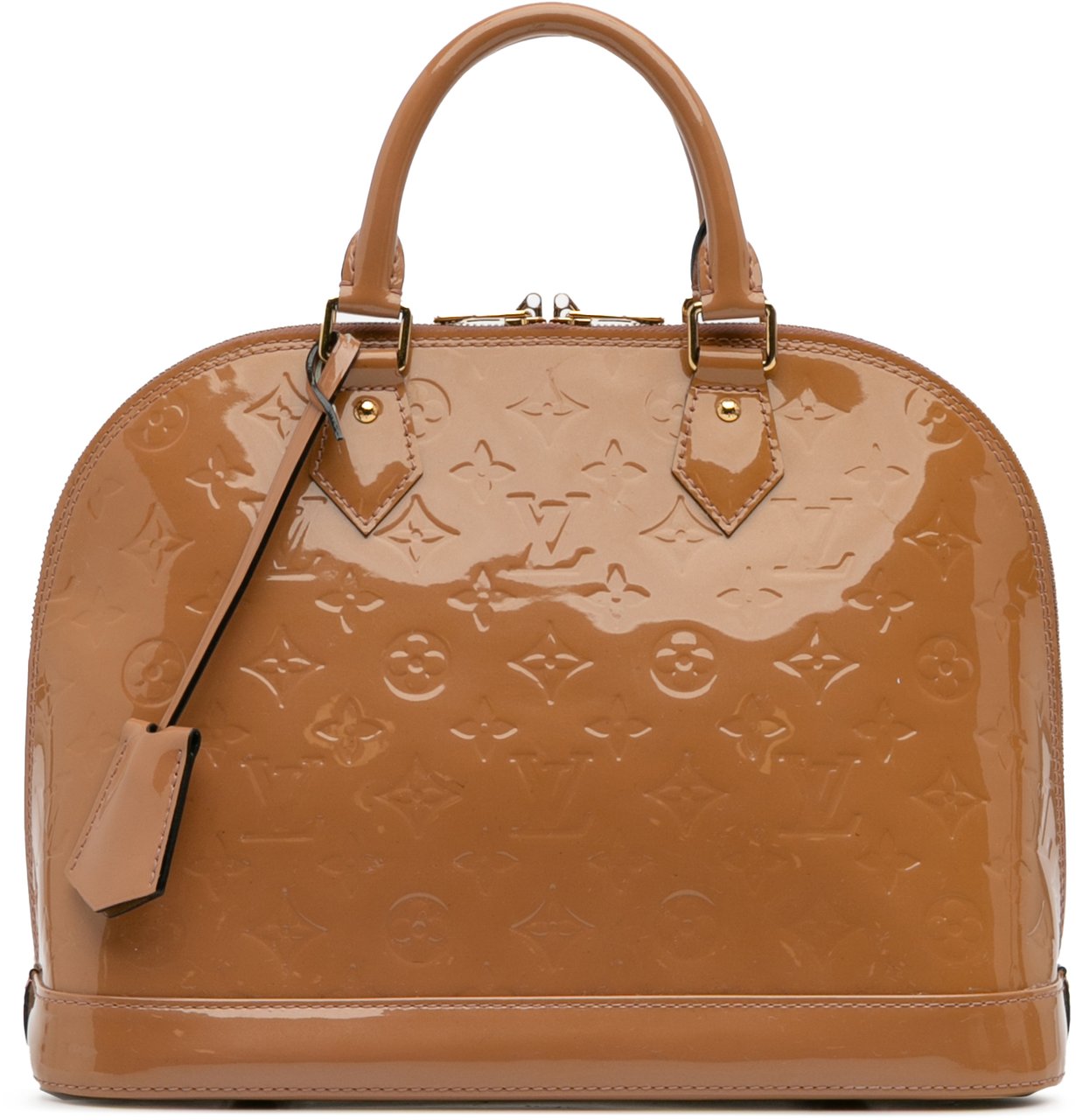 Louis Vuitton Monogram Vernis Alma PM Bruin