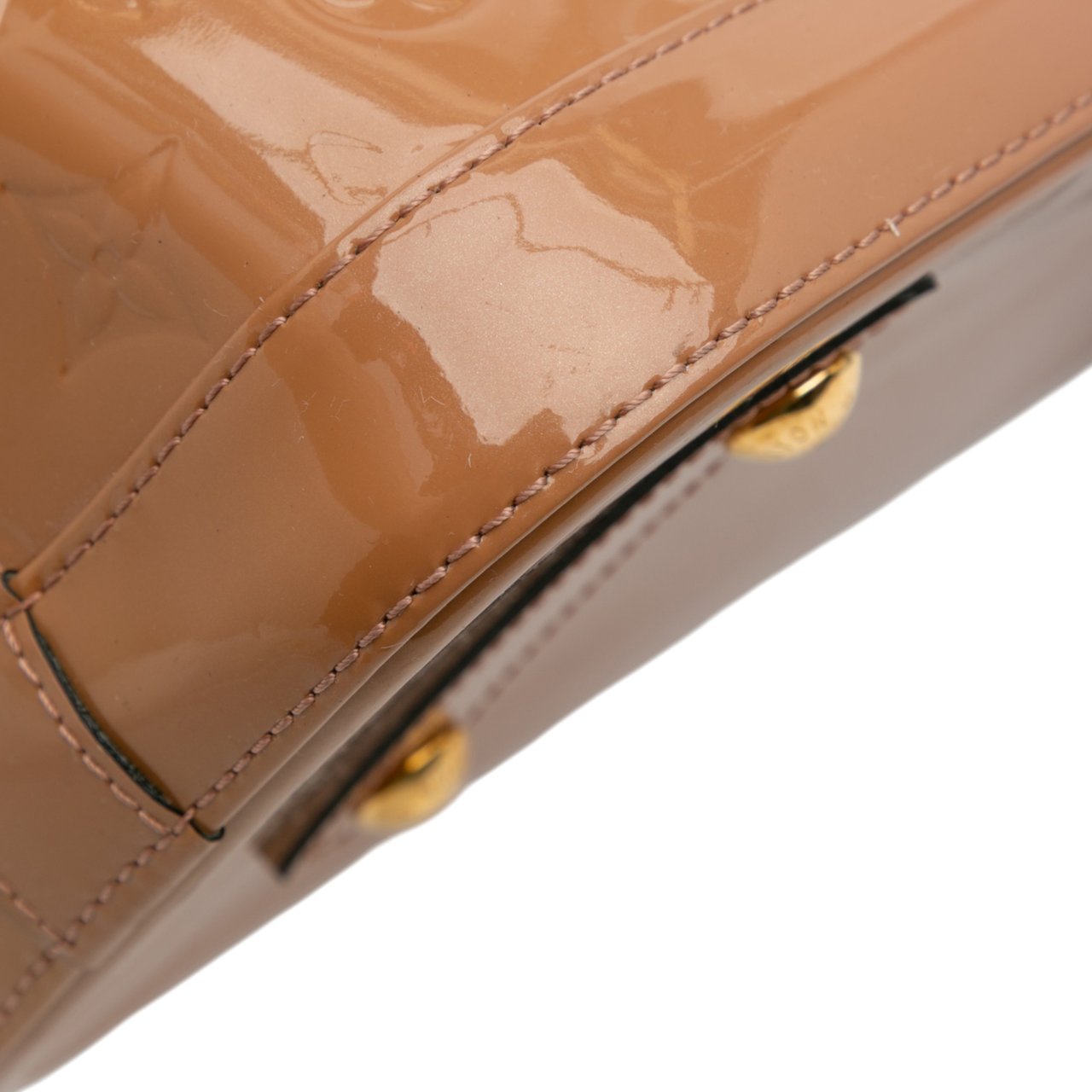 Louis Vuitton Monogram Vernis Alma PM Bruin