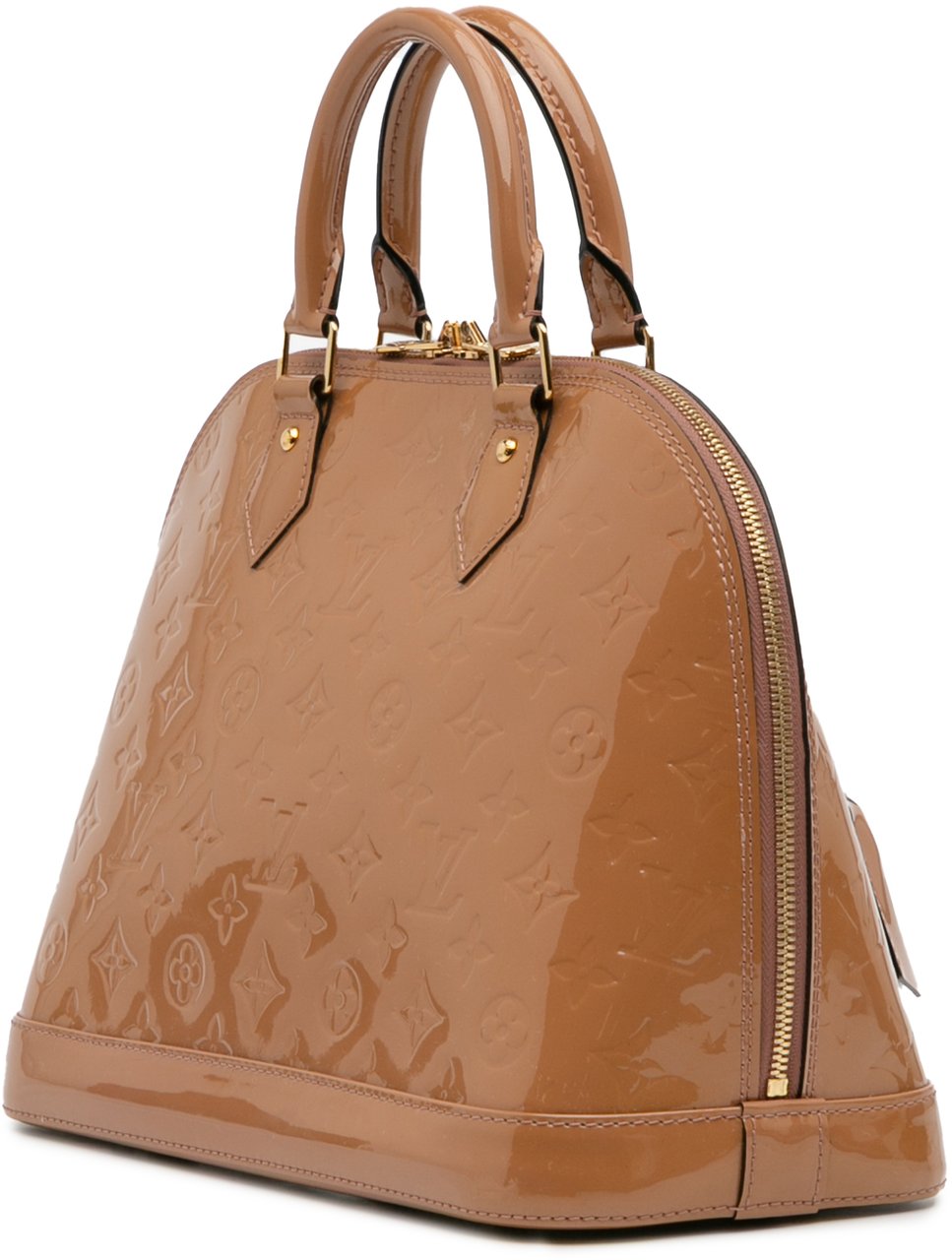 Louis Vuitton Monogram Vernis Alma PM Bruin