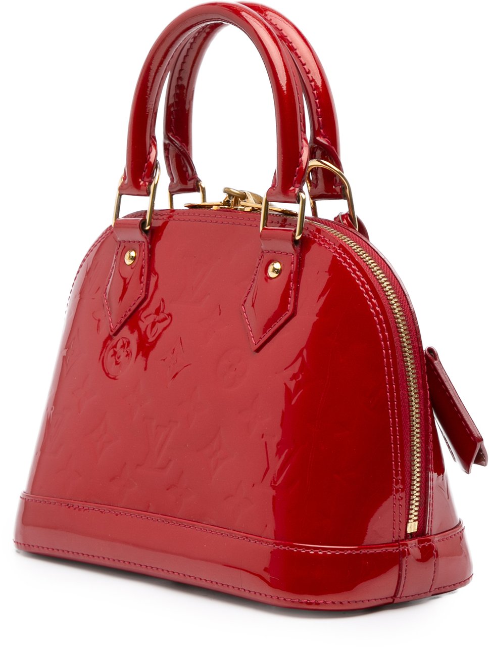 Louis Vuitton Monogram Vernis Alma BB Rood