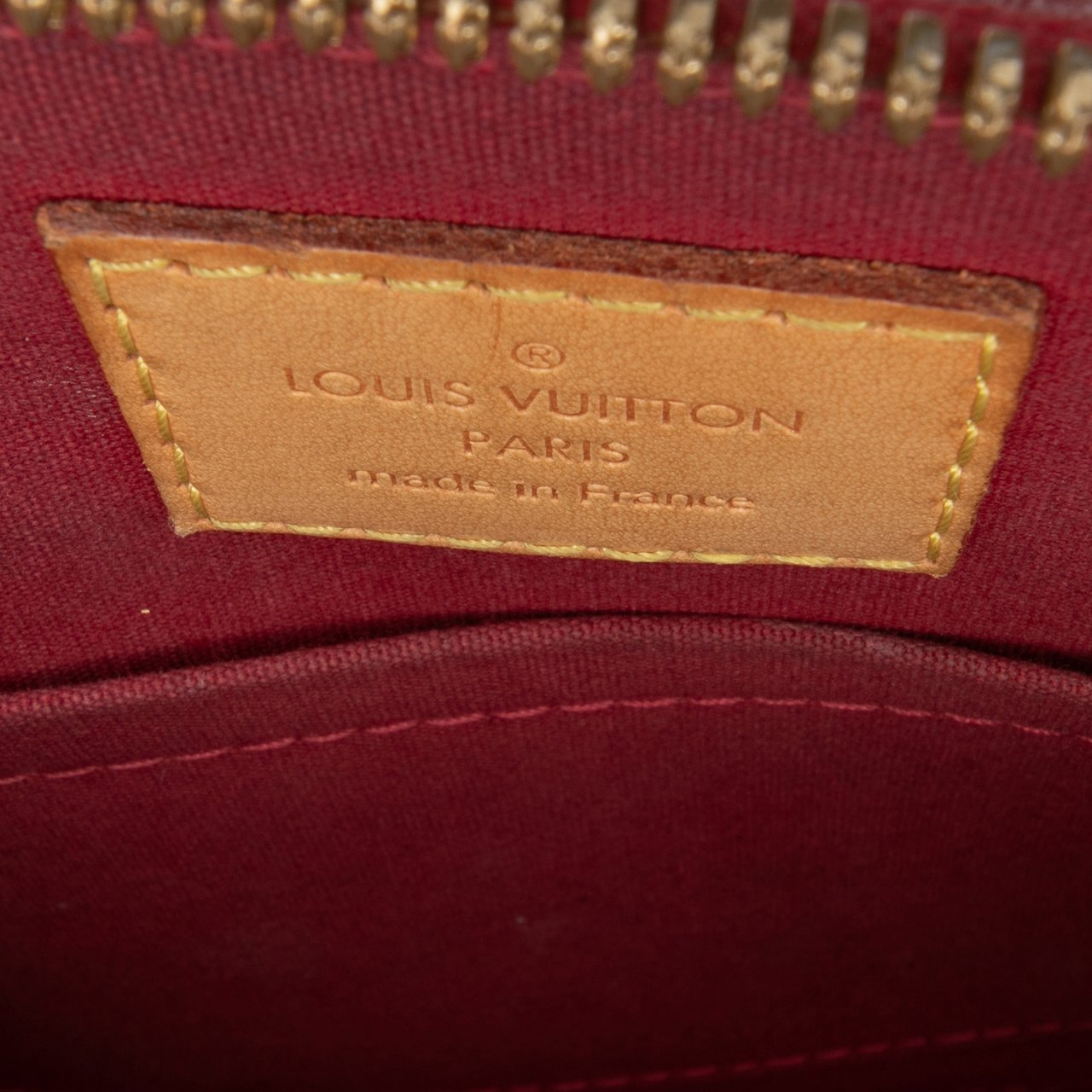 Louis Vuitton Monogram Vernis Alma BB Rood