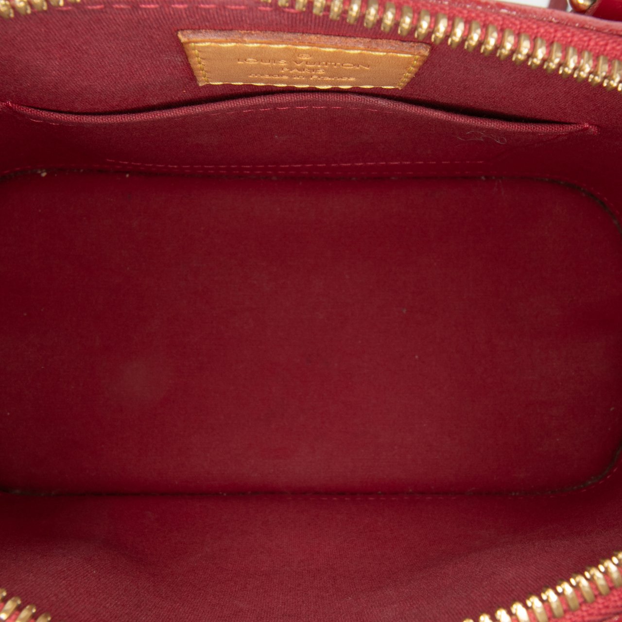 Louis Vuitton Monogram Vernis Alma BB Rood