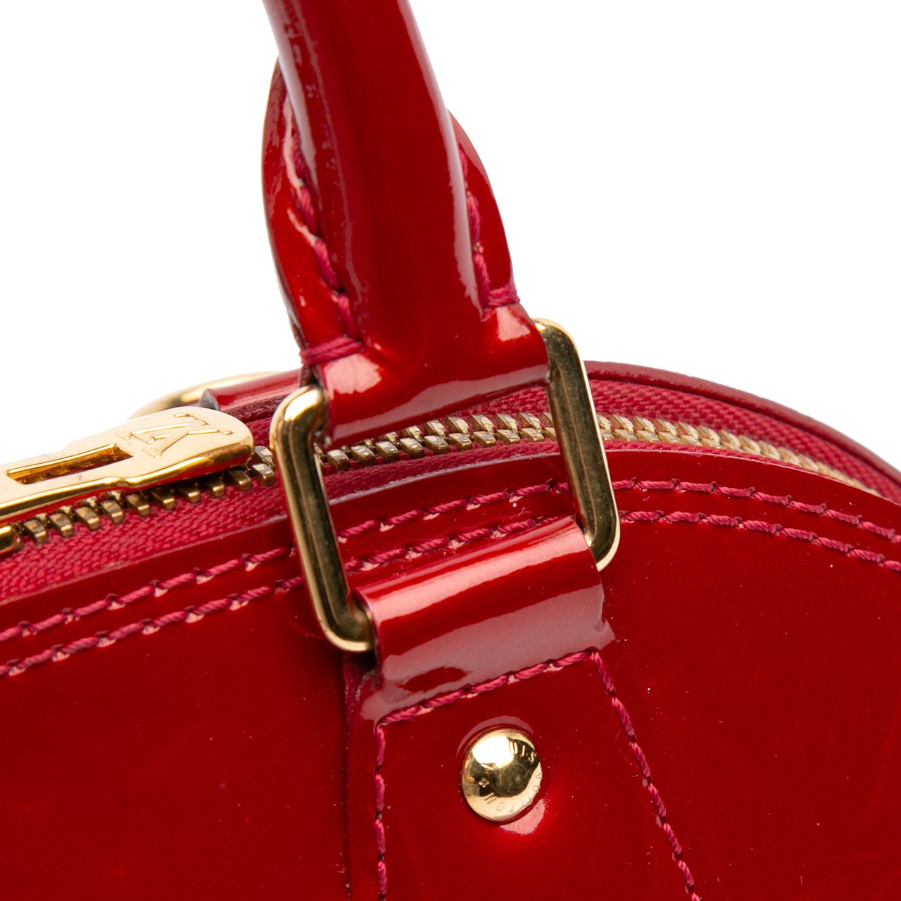 Louis Vuitton Monogram Vernis Alma BB Rood