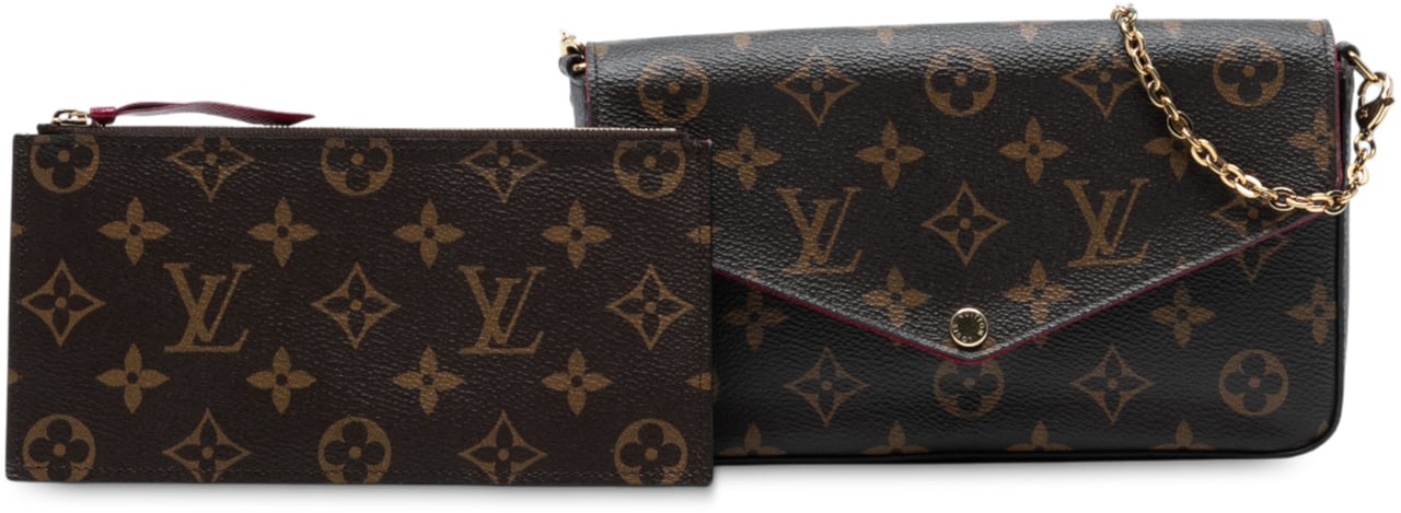 Louis Vuitton Monogram Pochette Felicie Bruin