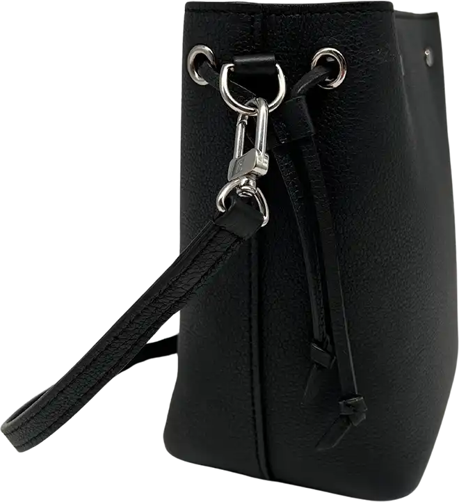 Louis Vuitton Louis Vuitton Nano Lockme Bucket calfskin black / very good Zwart