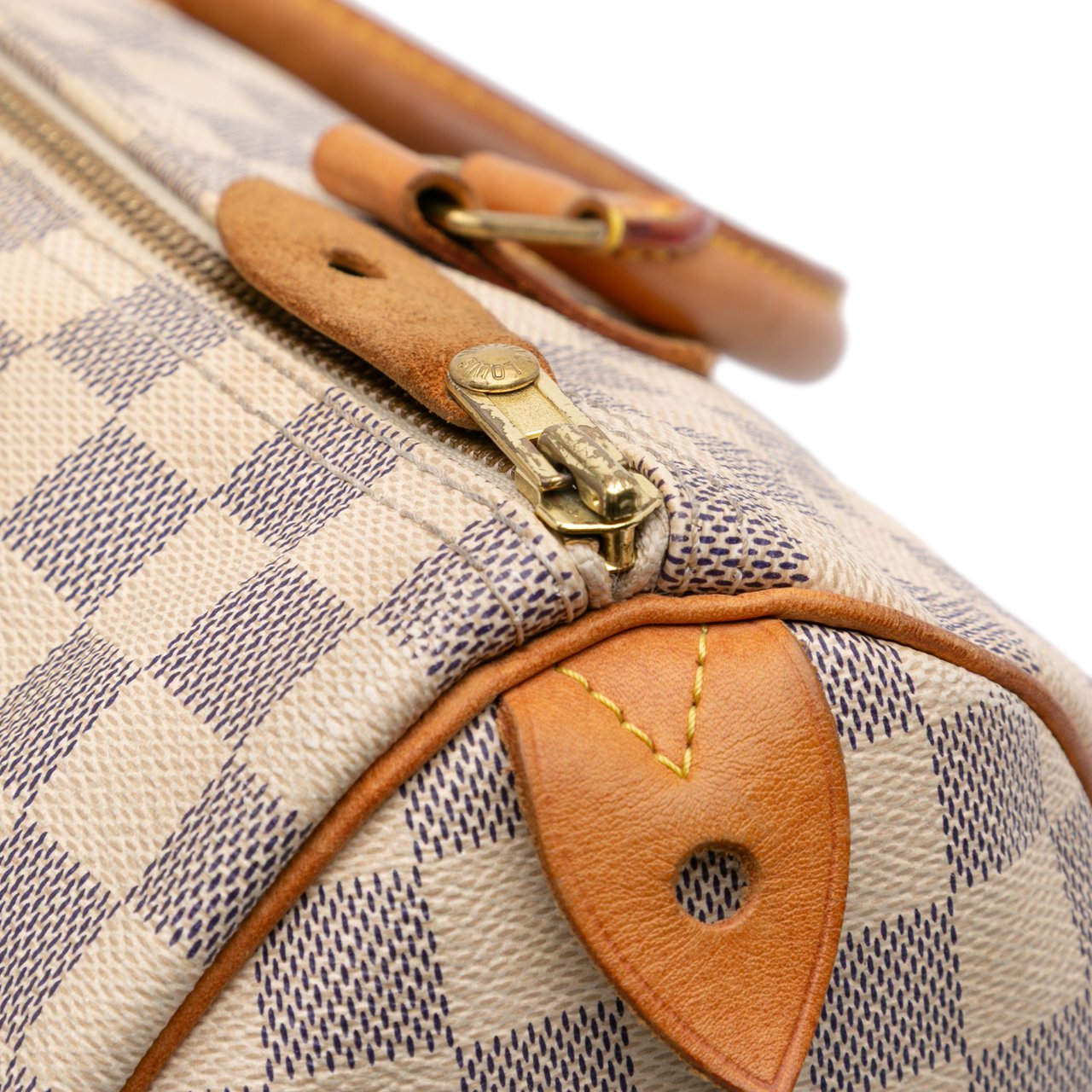 Louis Vuitton Damier Azur Speedy 30 Wit