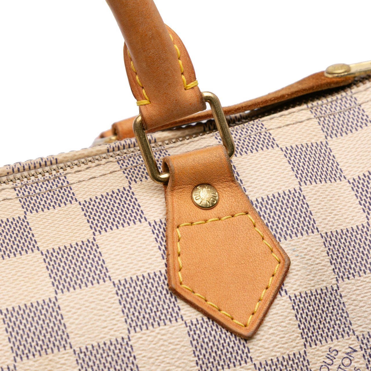 Louis Vuitton Damier Azur Speedy 30 Wit