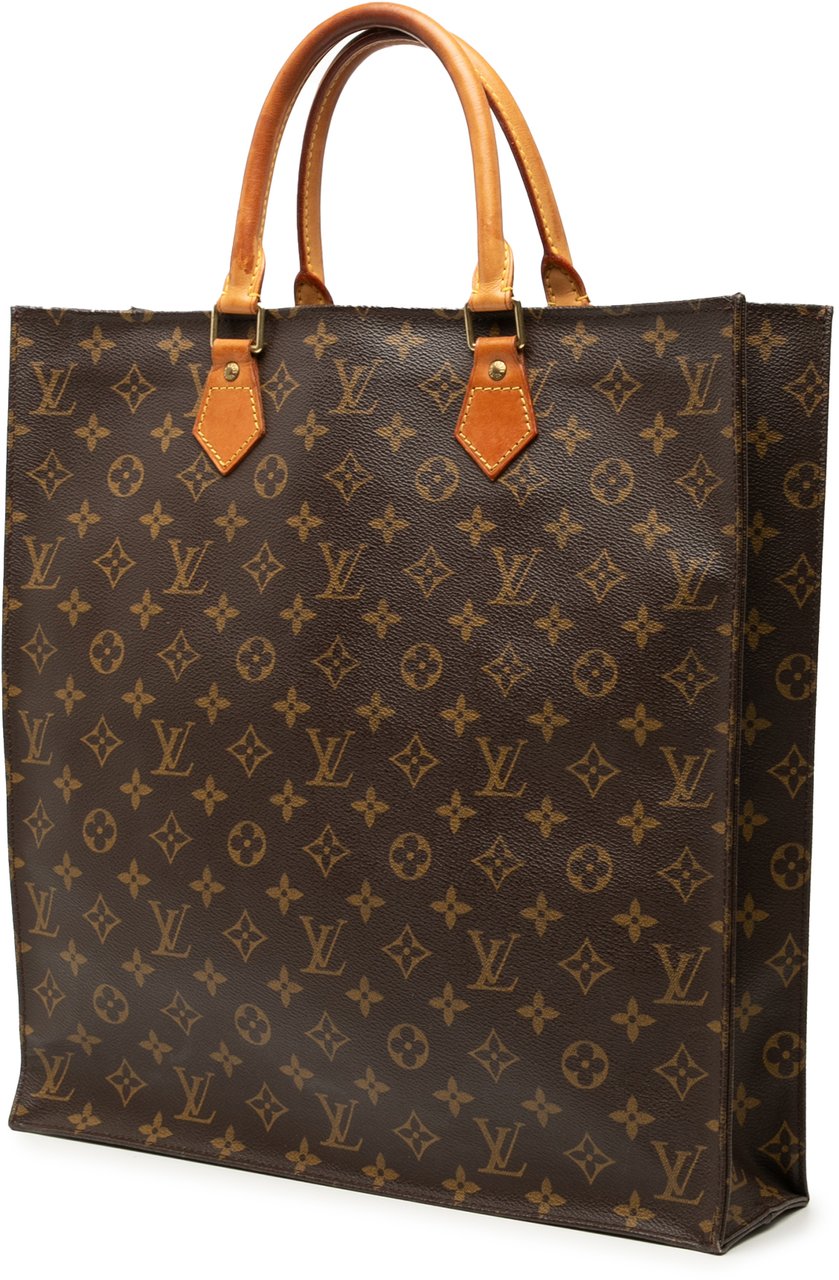 Louis Vuitton Monogram Sac Plat Bruin