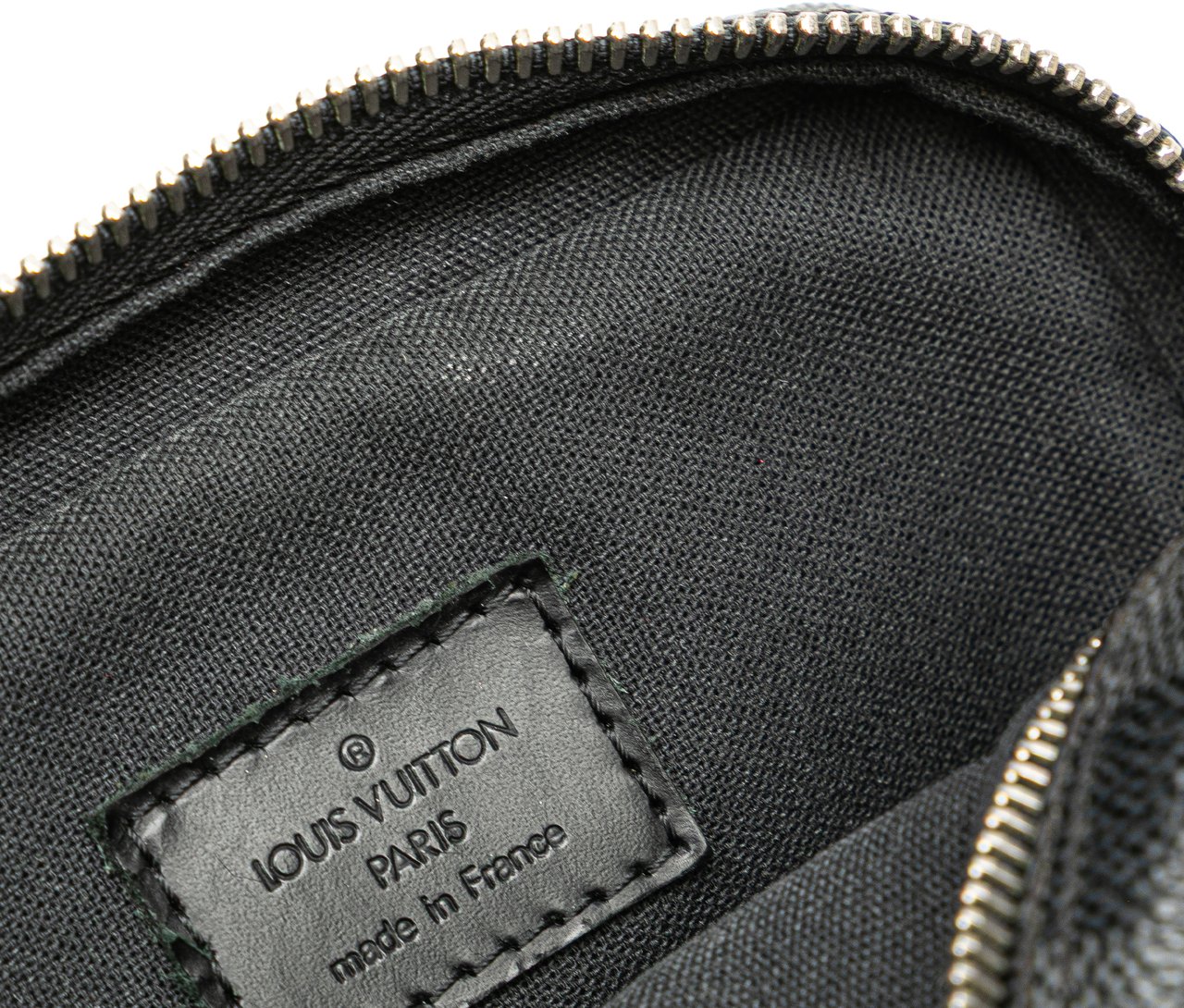 Louis Vuitton Damier Graphite Rem Zwart