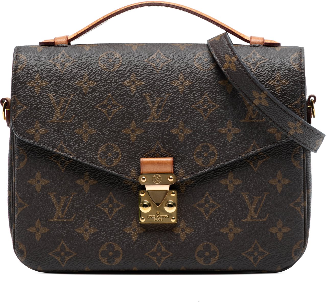 Louis Vuitton Monogram Pochette Metis Bruin