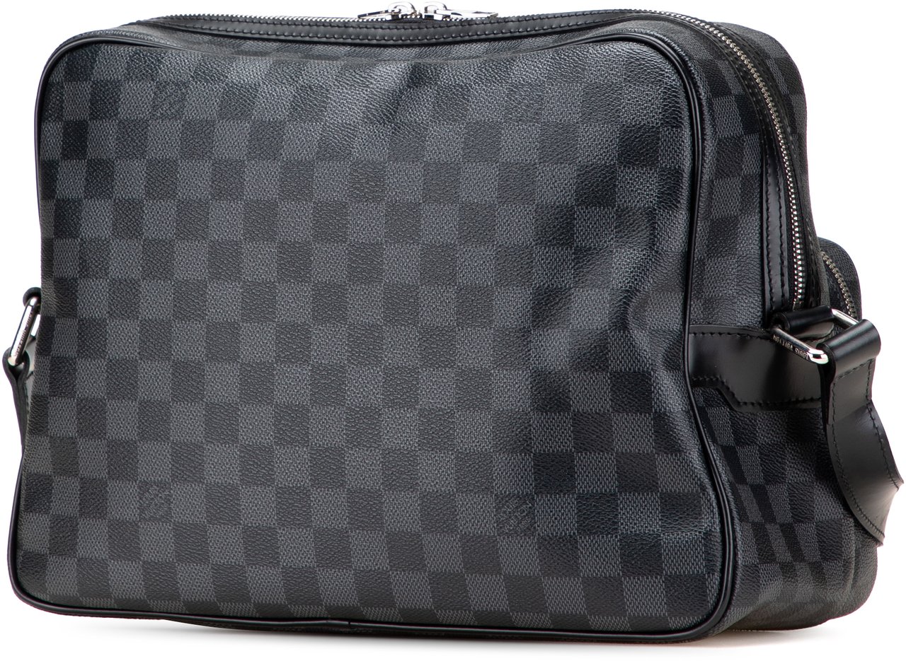 Louis Vuitton Damier Graphite Sac Leoh Zwart