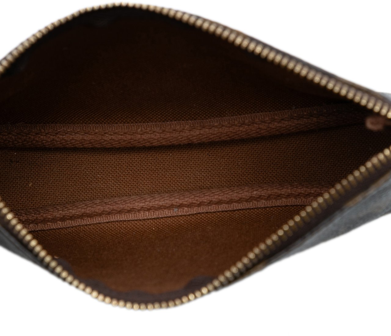 Louis Vuitton Monogram Mini Pochette Accessoires Bruin