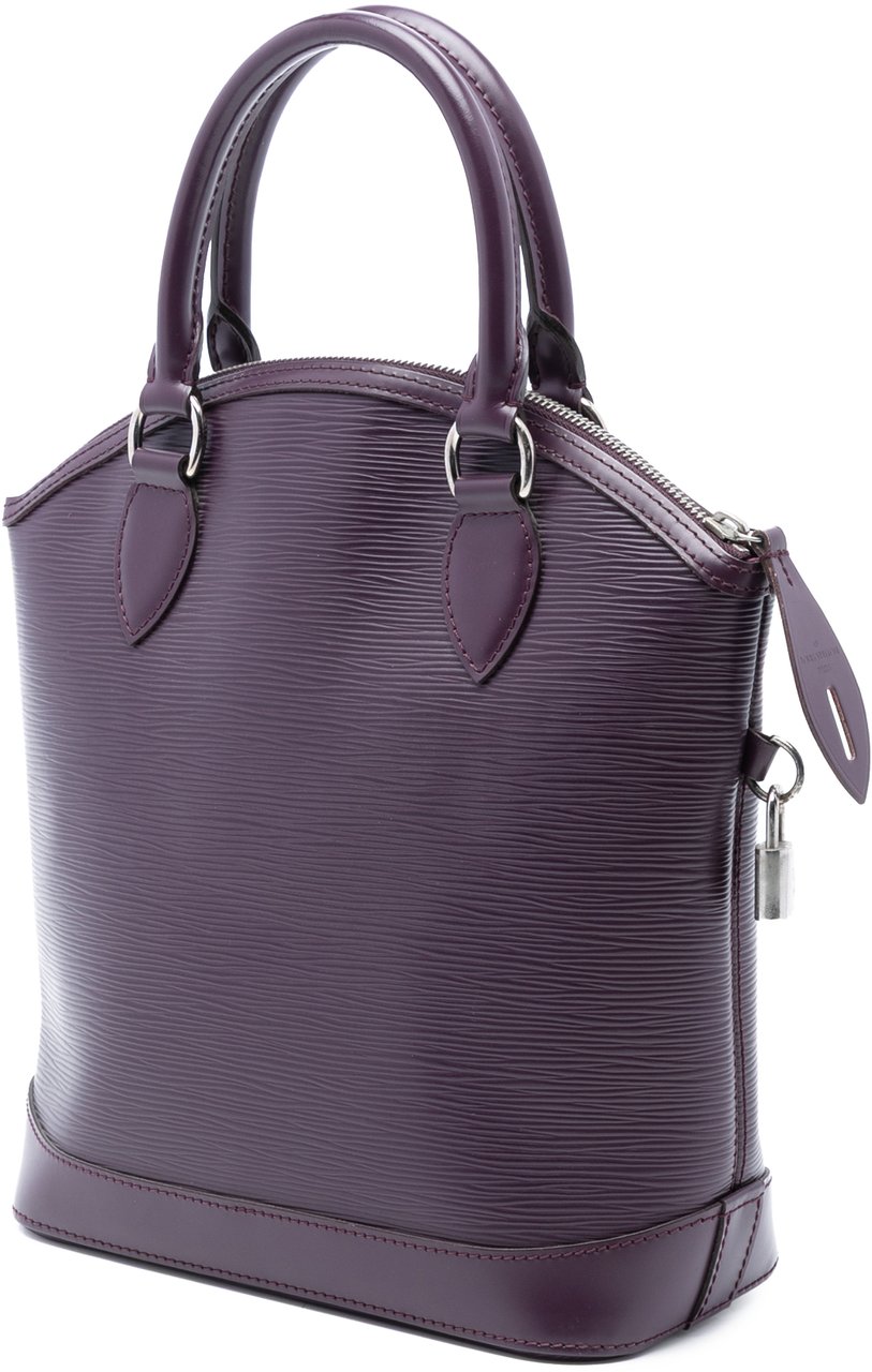 Louis Vuitton Epi Lockit Vertical Paars