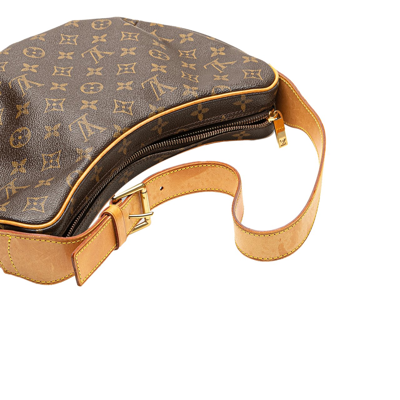 Louis Vuitton Monogram Croissant MM Bruin