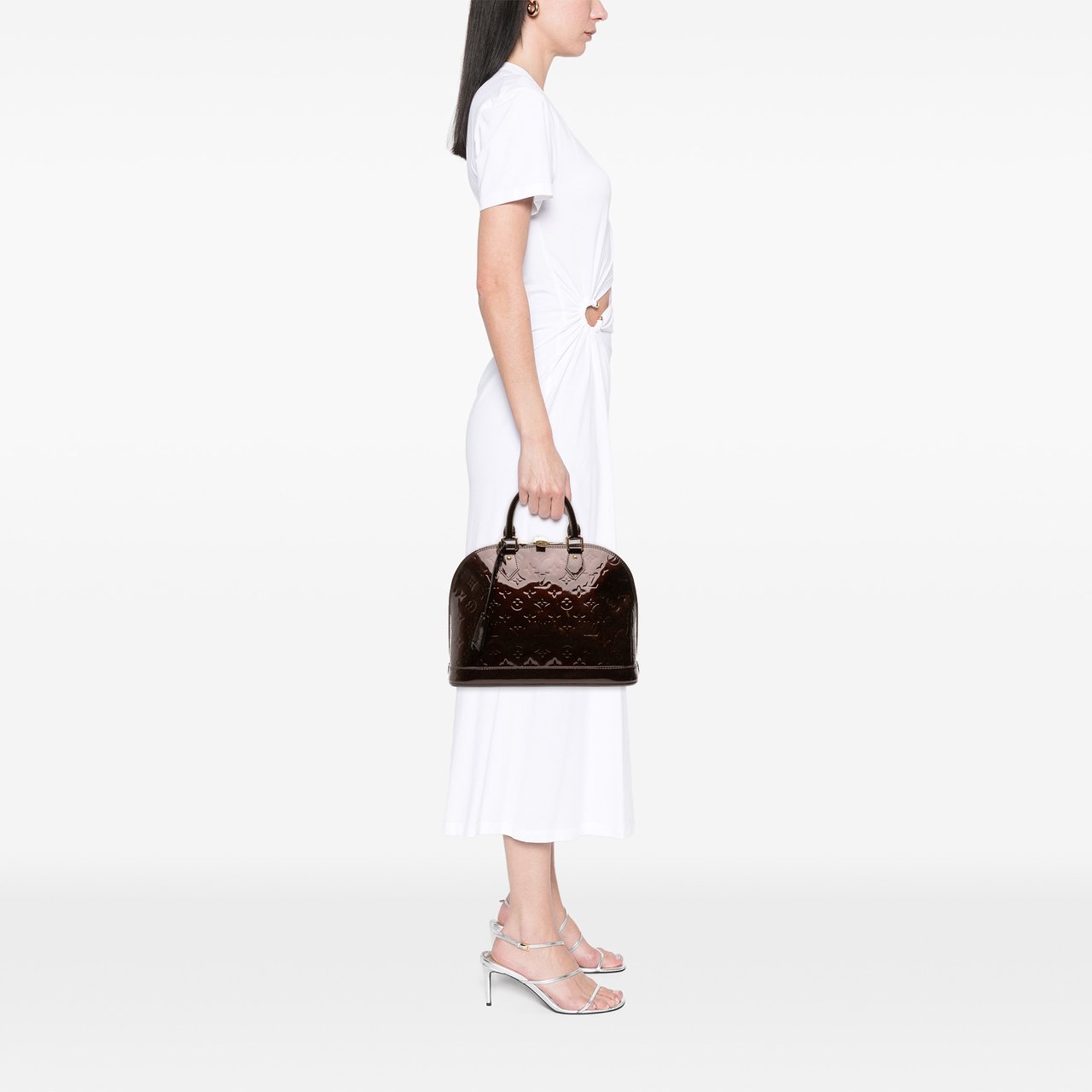 Louis Vuitton Monogram Vernis Alma PM Paars
