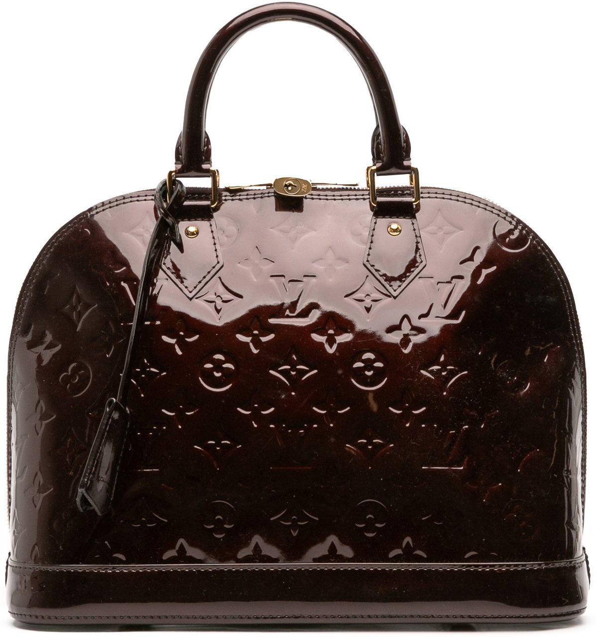 Louis Vuitton Monogram Vernis Alma PM Paars