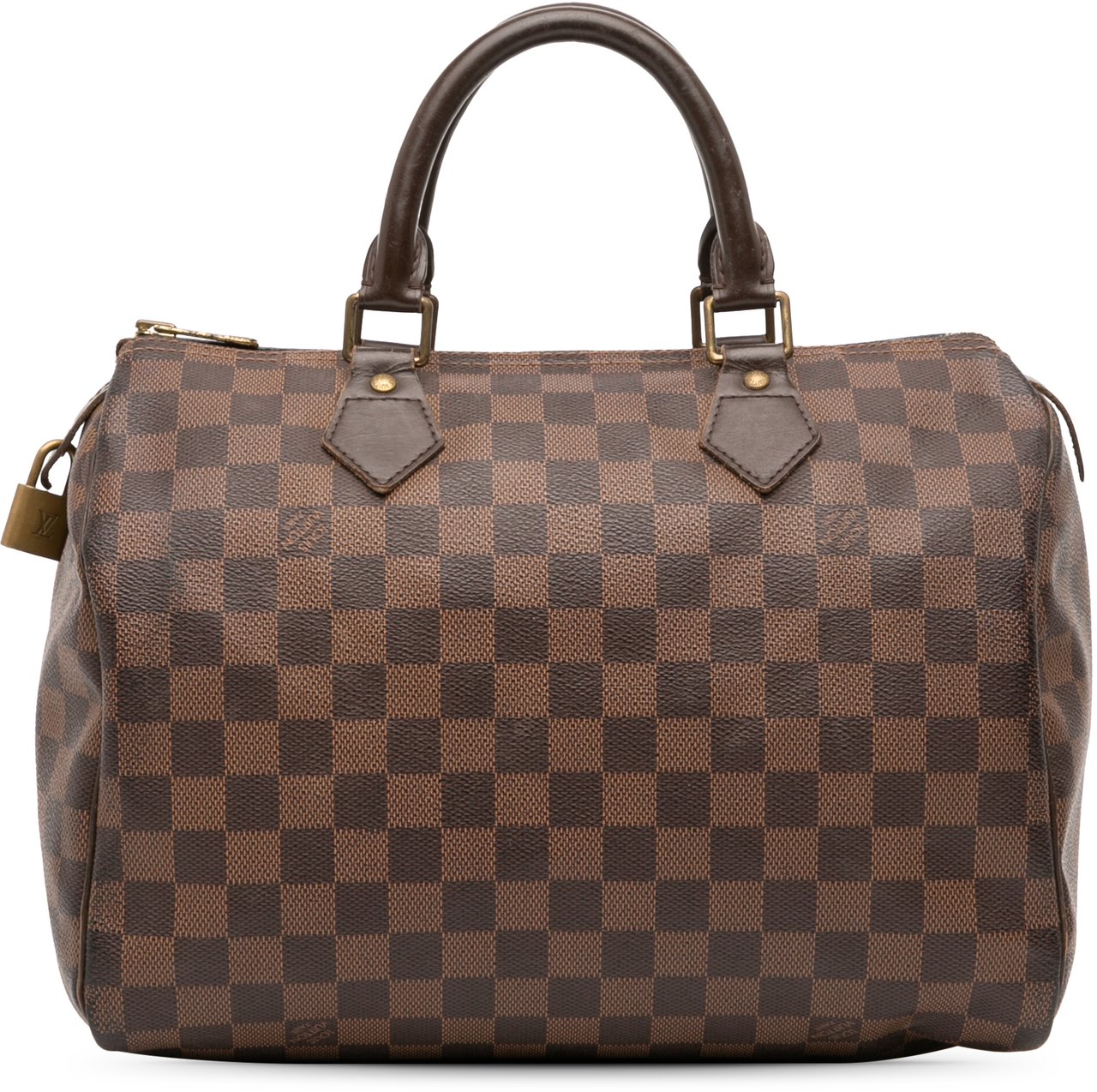Louis Vuitton Damier Ebene Speedy 30 Bruin