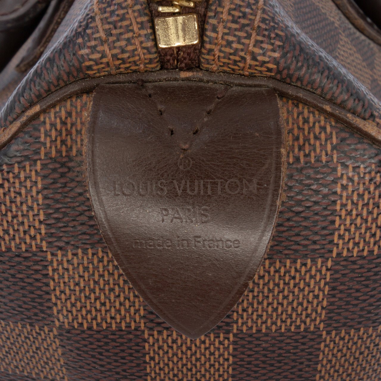 Louis Vuitton Damier Ebene Speedy 30 Bruin