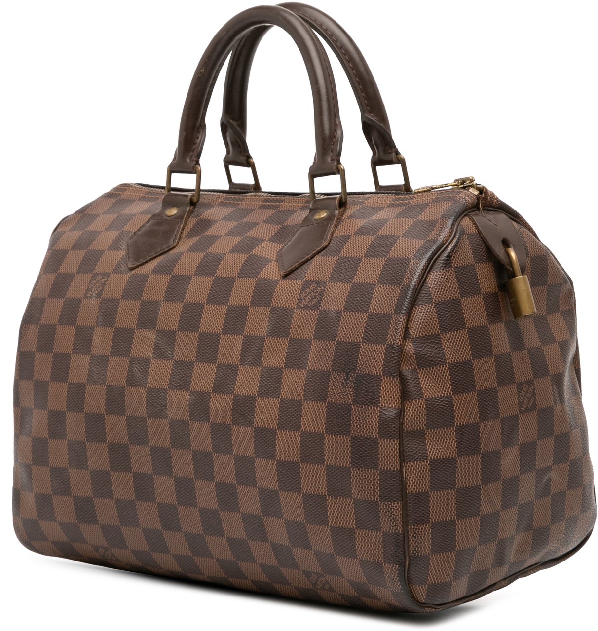 Louis Vuitton Damier Ebene Speedy 30 Bruin