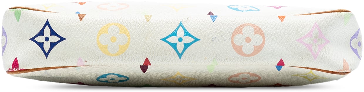 Louis Vuitton Monogram Multicolore Pochette Accessoires Wit