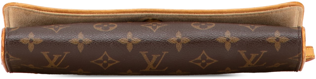 Louis Vuitton Monogram Pochette Twin GM Bruin