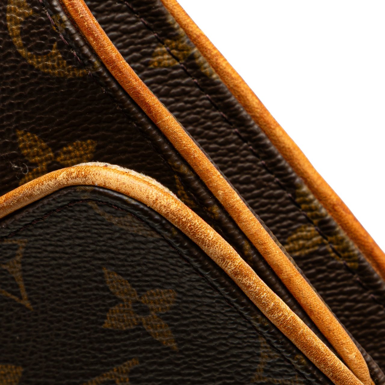 Louis Vuitton Monogram Pochette Twin GM Bruin