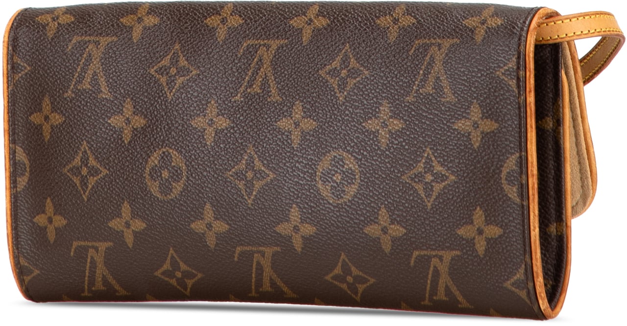 Louis Vuitton Monogram Pochette Twin GM Bruin