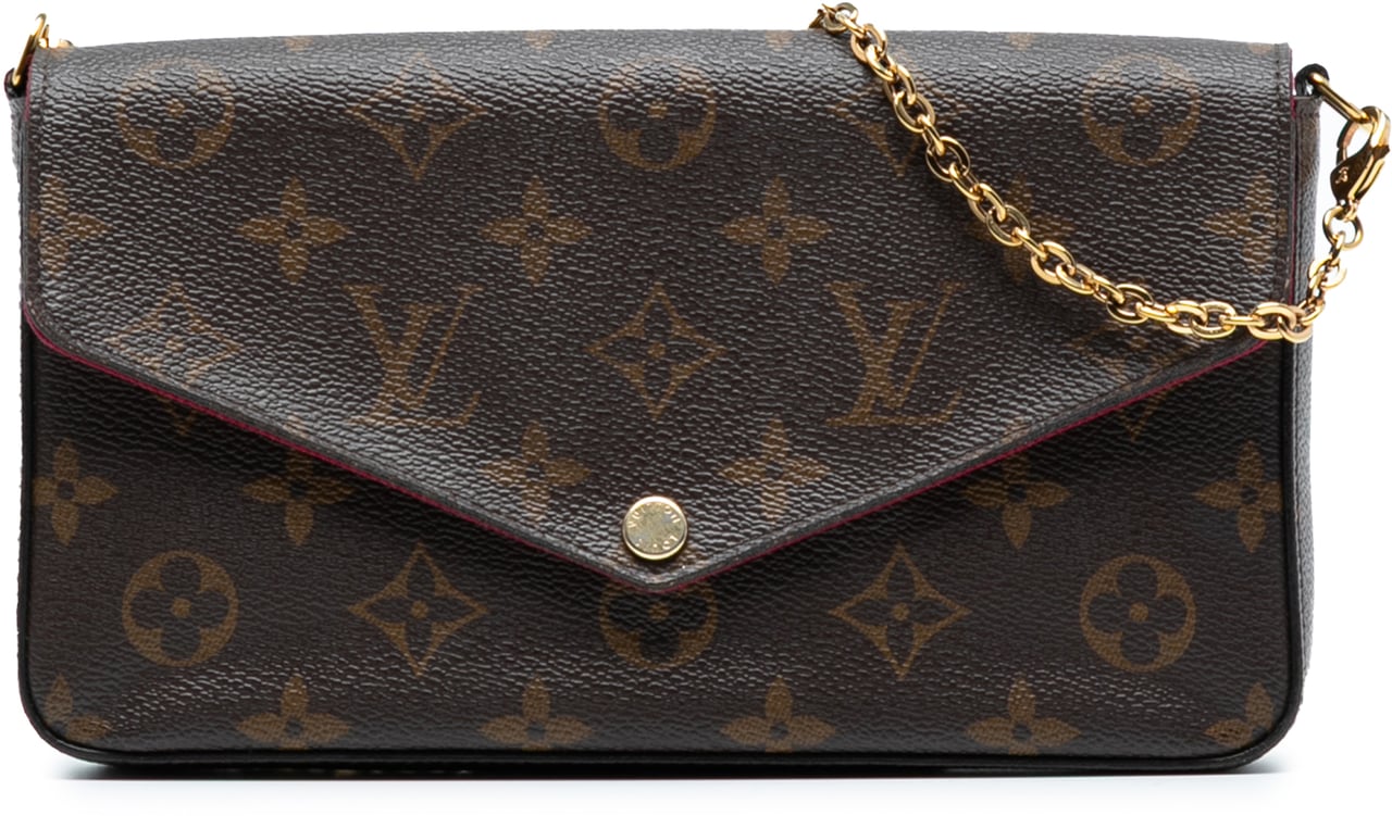 Louis Vuitton Monogram Pochette Felicie Bruin