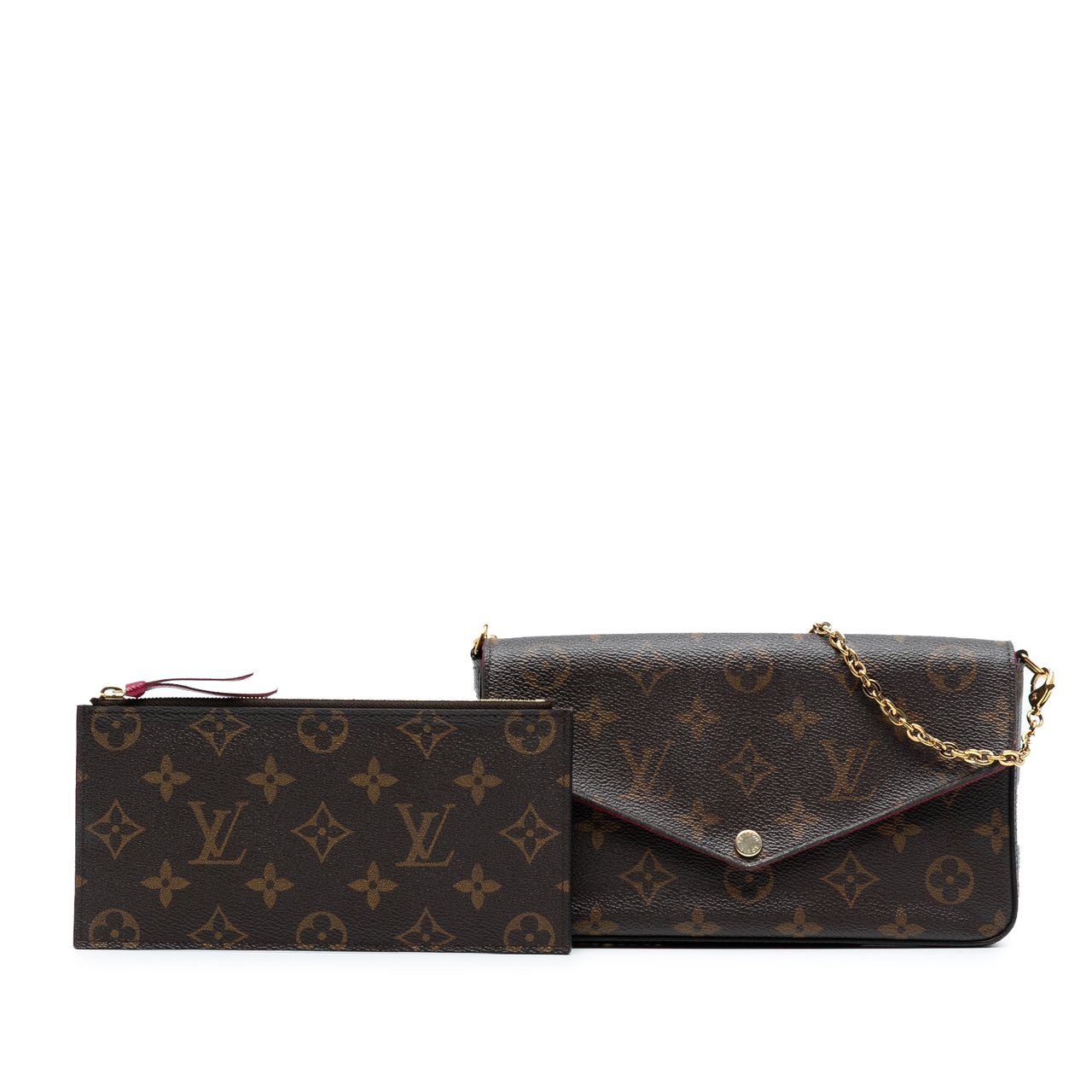 Louis Vuitton Monogram Pochette Felicie Bruin